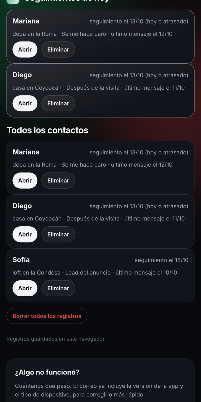 4. Sabe a quién escribir hoy